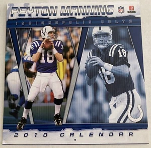 Peyton Manning NFL Indianapolis Colts 2010 Large Photo Calendar 12X12 - Picture 1 of 7
