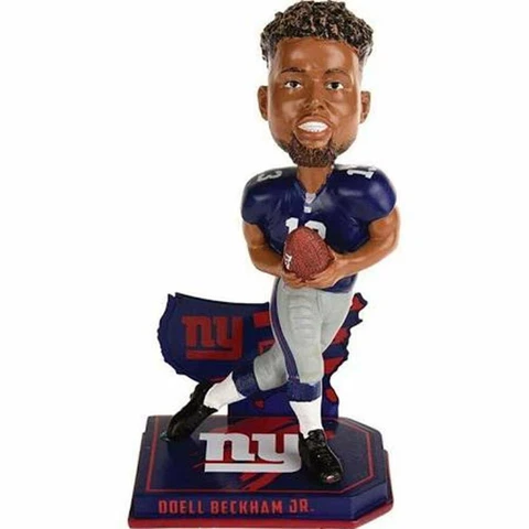 Odell Beckham New York Giants Nation Bobblehead Forever Collectibles NFL NYG ODB Cover