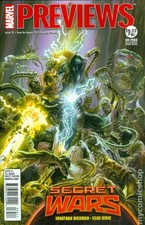 Marvel Previews Marvel Now #35 FN 2015 Stock Image