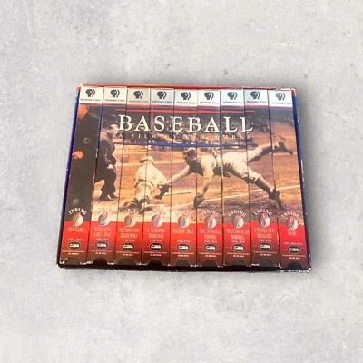 Baseball: A Film by Ken Burns - Nine Inning Boxed Set (VHS, 1997, 9-Tape Set) - Image 1 of 3