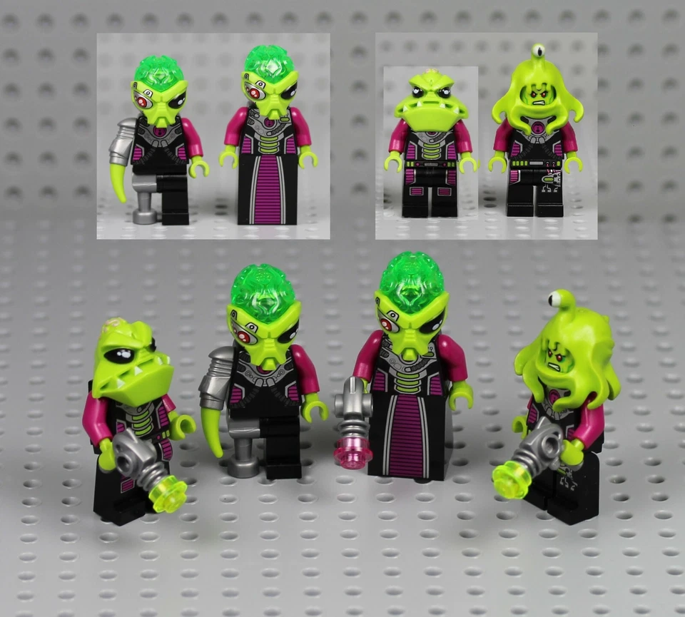 LEGO Alien Conquest - 4x Minifigure Combo Android Trooper 7050 7052 7067 Space - Image 1 of 1