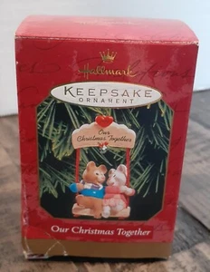 Hallmark Our Christmas Together Christmas Tree Ornament 1999 Box Included - Picture 1 of 6