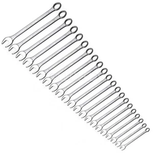 SET CHIAVI FISSE COMBINATE 6 32 25 PZ PEZZI IN ACCIAIO CHROME VANADIUM SATINATE - Foto 1 di 8