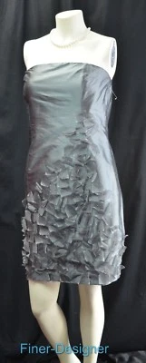 Maggy Boutique Suzi Chin Strapless dress knee gown shabby Cocktail Formal 12 NEW - Image 1 of 4