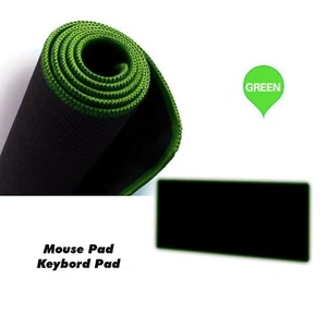 28.6*11.8" PC Green Laptop Computer Rubber Gaming Mouse Pad Mat Keyboard Pad - Picture 1 of 6