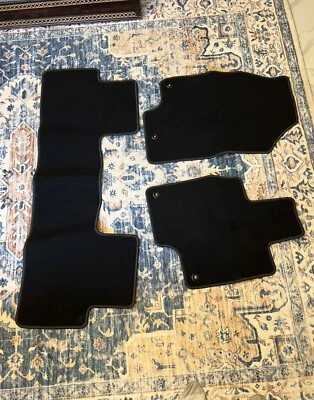 New- OEM 2019- 2023 Acura RDX Carpeted Floor Mats , 4PC, Black - Image 1 of 4