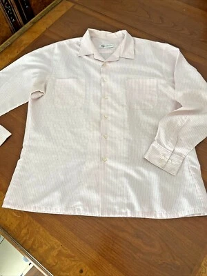 Camisa De Colección Años 70 MR CALIFORNIA Impresionante Cuello Rosa Manga Larga EE. UU. Para Hombre Grande Foto 1 de 4