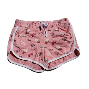 Girls Justice Shorts Size 10 Athletic Active Ice Cream Chill - Picture 1 of 4