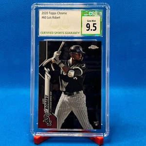 Luis Robert 2020 Topps Chrome #60 CGC 10 - Bild 1 von 2