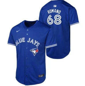 Youth Toronto Blue Jays Jordan Romano Royal Blue Alternate Limited Jersey MLB - Picture 1 of 3