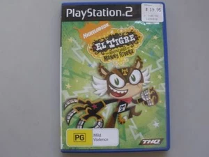 PS2 PAL GAME: EL TIGRE - ADVENTURES of MANNY RIVERA - Picture 1 of 1