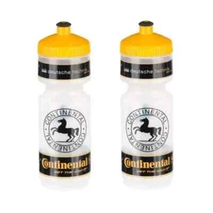 NEU 2 X CONTINENTAL 750ML WASSERFLASCHEN - MTB ROAD & SCHOTTERFAHRRAD - Bild 1 von 2