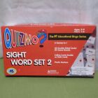 Bingo Basic Sight Words Set 2 Classroom Game W/ Chips Quizmo Educational 1998