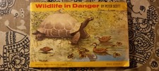 Vintage Brooke Bond Picture Cards Wildlife in Danger incomplete set
