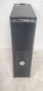 Vintage Gaming Dell OptiPlex 745 Computer Intel Core 2 1.86GHz 3.0GB RAM No HDD - Picture 1 of 9
