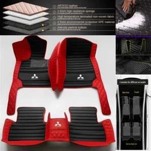 Fit For Mitsubishi Lancer Galant Car Floor Mats Luxury Waterproof Carpets Liners - Picture 1 of 29
