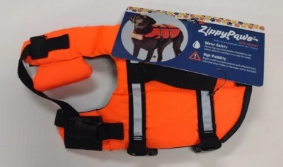 Dogs Life Jacket ZIPPY PAWS Adventure Vest Preserver Water Safety  NEW XXS Float - Image 1 of 4