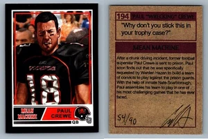 ADAM SANDLER Paul Crewe Trading Card signed by Cuyler Smith #/90 - Picture 1 of 1