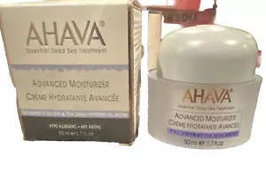 Ahava Advanced Moisturizer For Normal To Dry Skin 1.7 oz / 50 ml New Sealed FAST - Picture 1 of 5