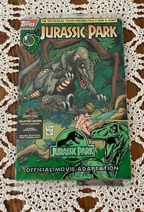 Sealed 1993 Topps Comics Jurassic Park #1 mit 3 Trading Cards W. Simonson G. Kane - Bild 1 von 13