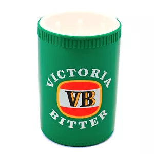 Vintage VB VICTORIA BITTER Stubby Beer Holder Plastic Foam Cooler - Picture 1 of 11