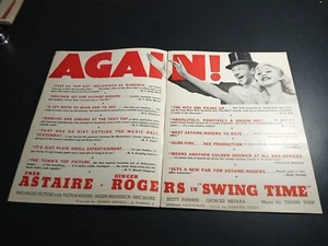 HReporter 23. September 1936 Swing Time Fred Astaire Ginger Rogers Irving Thalberg MGM - Bild 1 von 9
