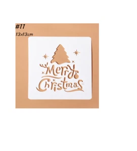 PLANTILLA DE NAVIDAD LAVABLE SILUETA DE RENO Temática Artesanía de Navidad y Tarjetería - Imagen 1 de 1