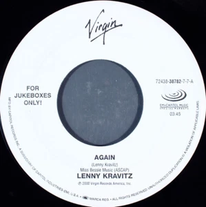 Lenny Kravitz - Again (7" Single) - Imagen 1 de 1