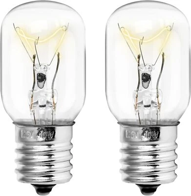 Bombilla exterior microondas 2 piezas 125V para Whirlpool, AP4512653, 8206232A Foto 1 de 4