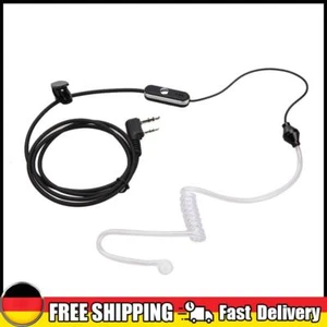Praktisches Walkie-Talkie-Headset mit 2-poligem Akustikrohr für Baofeng Retevis- - Zdjęcie 1 z 4