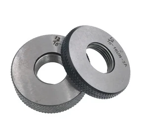 Thread Ring Gage 13/16-16 UN 2A Thread Ring Gauge GO NOGO 13/16“-16 - Picture 1 of 5