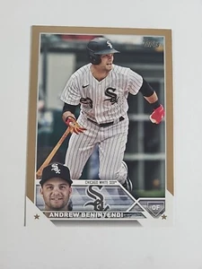 2023 Topps Update Andrew Benintendi Gold /2023 Us28 - Picture 1 of 3
