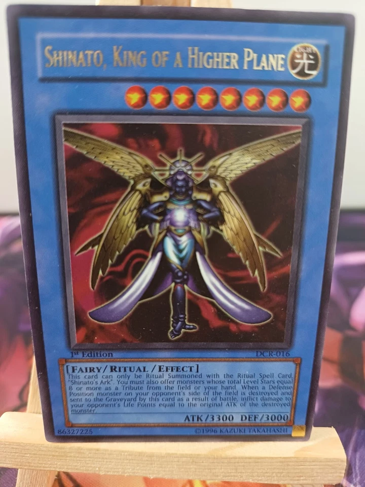 Shinato King Of A Higher Plane DCR-016 Ultra Rare NM Yugioh  1. Auflage - Bild 1 von 1