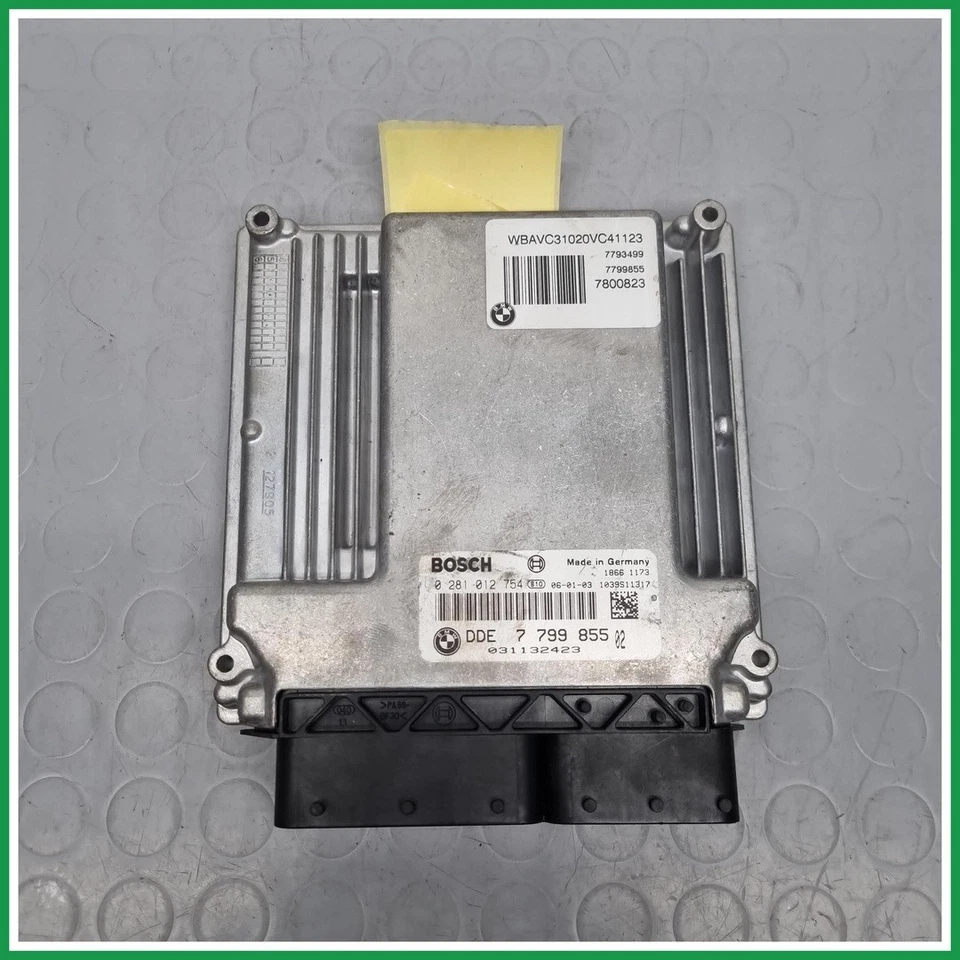 Centralina Iniezione Bosch 0281012754 Bmw Serie 3 E90 Berlina DDE 7799855 2005 2 - Immagine 1 di 4