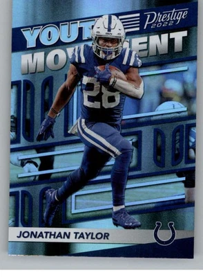 2022 Prestige Youth Movement #YM-18 Jonathan Taylor Indianapolis ID:63229 - Image 1 of 2