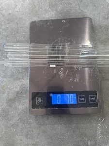 7 Oz Glasstäbe Lampwork COE 104 KLAR - Bild 1 von 4