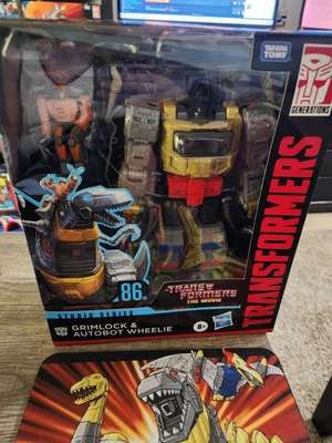 Hasbro Transformers 86-06 Grimlock and Autobot Wheelie - Image 1 of 4