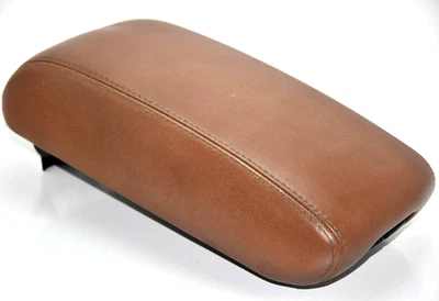 💎 2011-2021 Jeep Grand Cherokee marrom console central apoio de braço tampa couro fabricante de equipamento original - Imagem 1 de 4