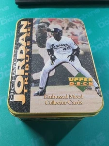 1995 Upper Deck Michael Jordan Tribute Embossed Metal 5 Card Set Cards Unopened - Picture 1 of 9