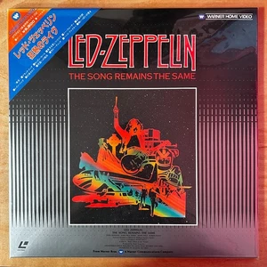 LED ZEPPELIN The Song Remains The Same LASERDISC WARNER JAPAN OBI DISC 10WL-4 - Picture 1 of 2