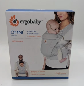 Ergobaby Omni Dream Babytrage alle Tragepositionen Soft Touch Baumwolle - Bild 1 von 5