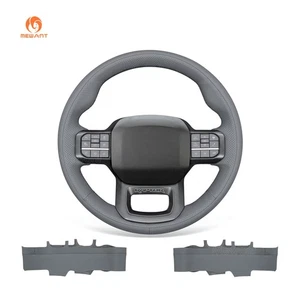 MEWANT DIY Hand Stitch Steering Wheel Cover for Ford F-150 F150 Raptor 2021-2024 - Foto 1 di 9