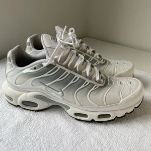 Nike TN Air Max Plus White Mica Green Women’s US 10 EUR 42 Sneakers Shoes - Picture 1 of 19