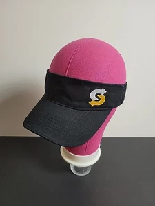 Subway Fresh Hat Employee Uniform Visor Hat Cap Strapback Black Fast Food - Picture 1 of 6