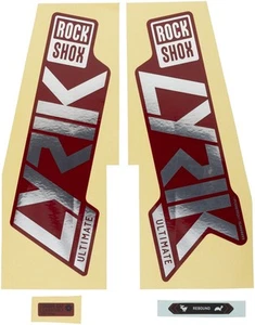 Gabel Aufkleber Kits - Rockshox Fork Decal Kit - Lyrik Ultimate, 27,5"/29", Glanz - Bild 1 von 1