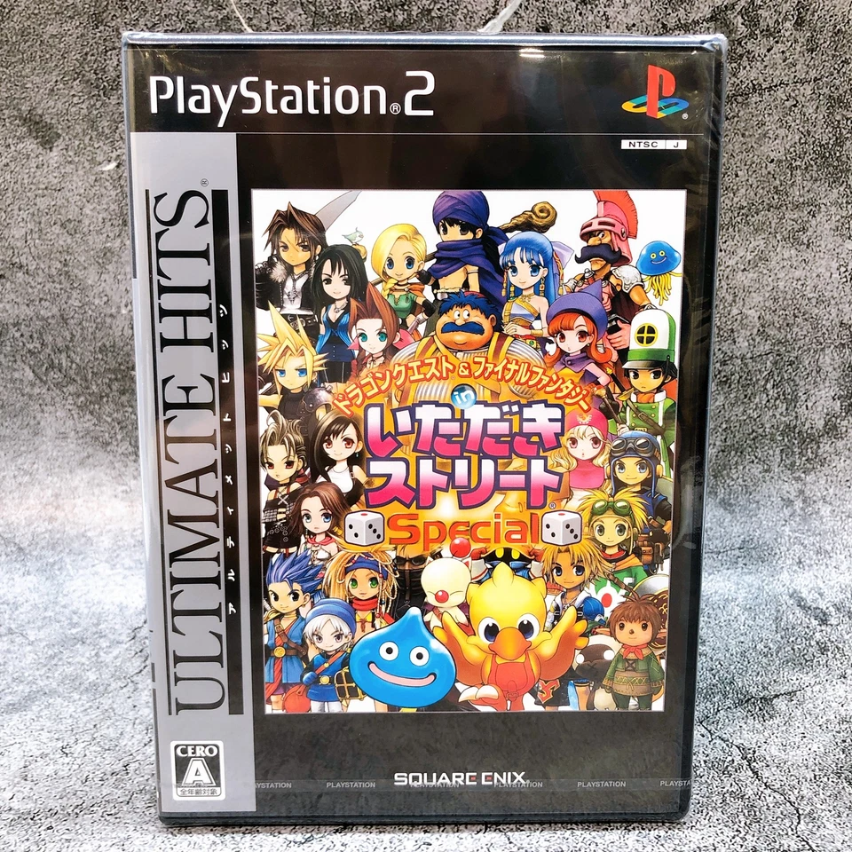 Playstation 2 Dragon Quest & Final Fantasy in Itadaki Street PS2 Game Sealed NEW - Image 1 of 4