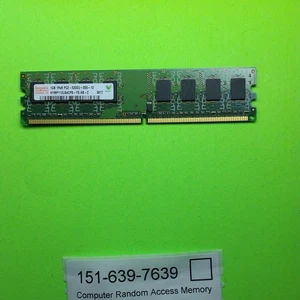 Hynix HYMP112U64CP8 HYMP112U64CP8-Y5 1GB DDR2-667 (PC2-5300) PC2-5300U Random - Picture 1 of 2