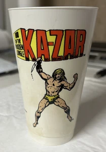 KA-ZAR MARVEL SUPER HEROES 7-11 CUP 1975 - Picture 1 of 2