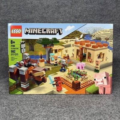 LEGO Minecraft The Illager Raid 21160 Retired New Sealed - Image 1 of 4