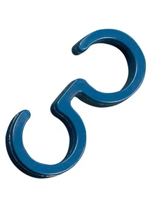 Blue Small Poly Folding Clip for Poly Chairs - Set of 80 by Chivari - Picture 1 of 6